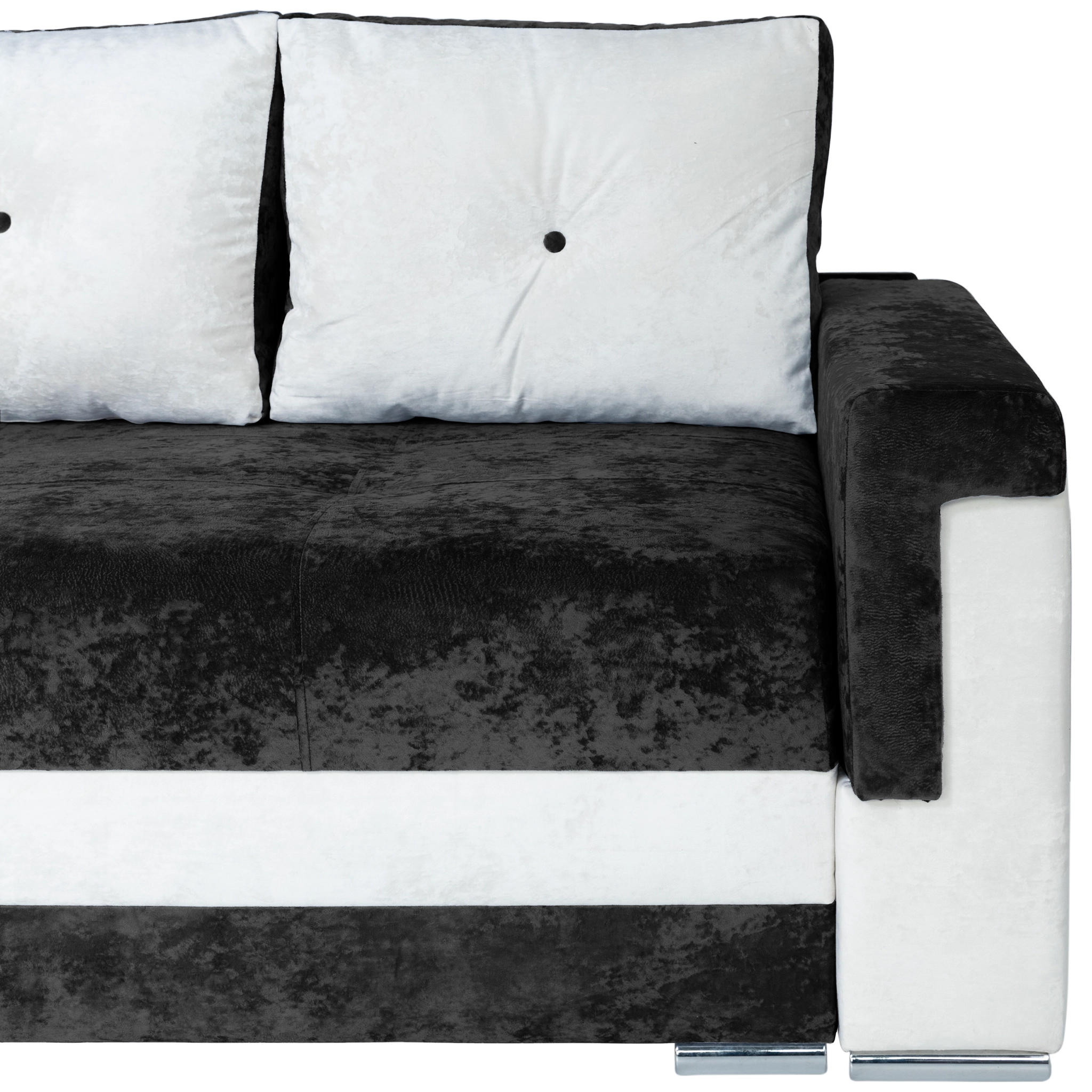 Canapea Gina M1 - Negru [3]