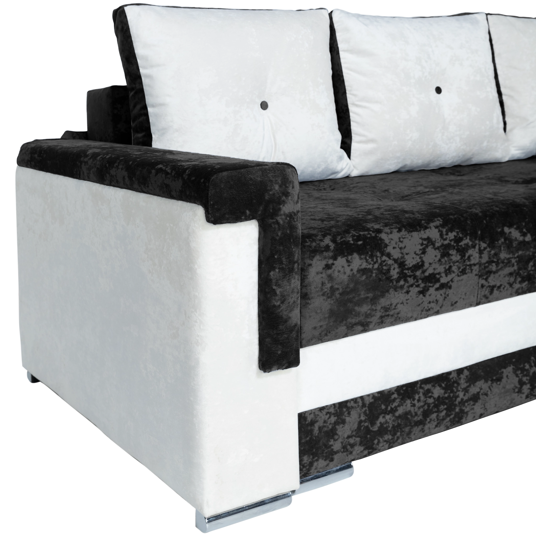 Canapea Gina M1 - Negru [4]