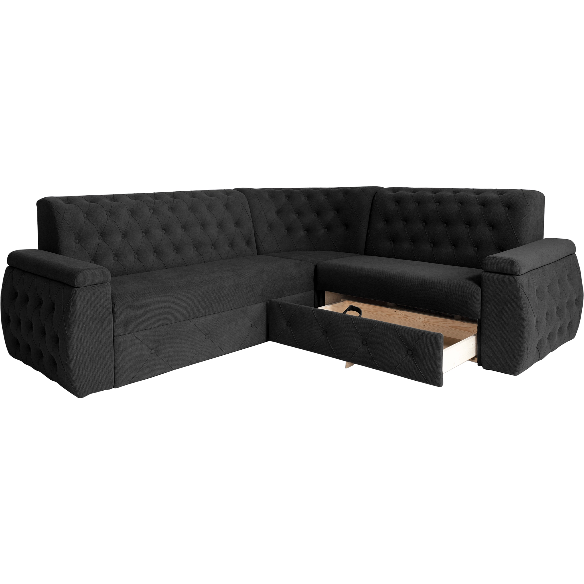 Coltar Flora - Negru [4]