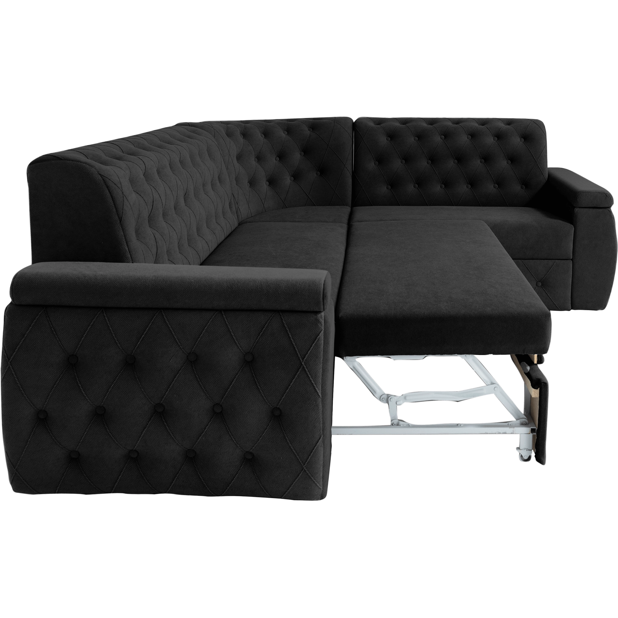 Coltar Flora - Negru [6]