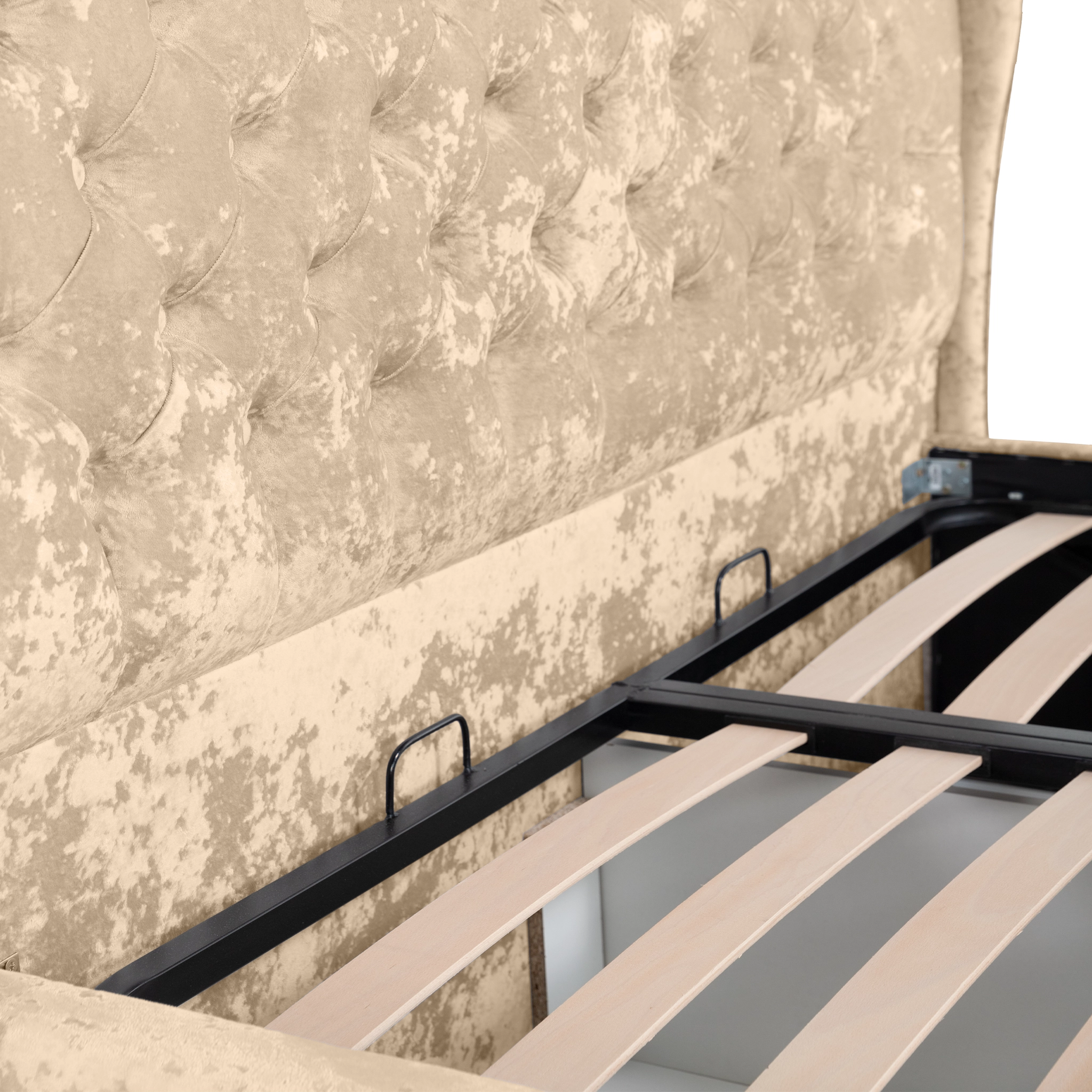 Pat Korso cu saltea - Crem - 160 x 200 [10]