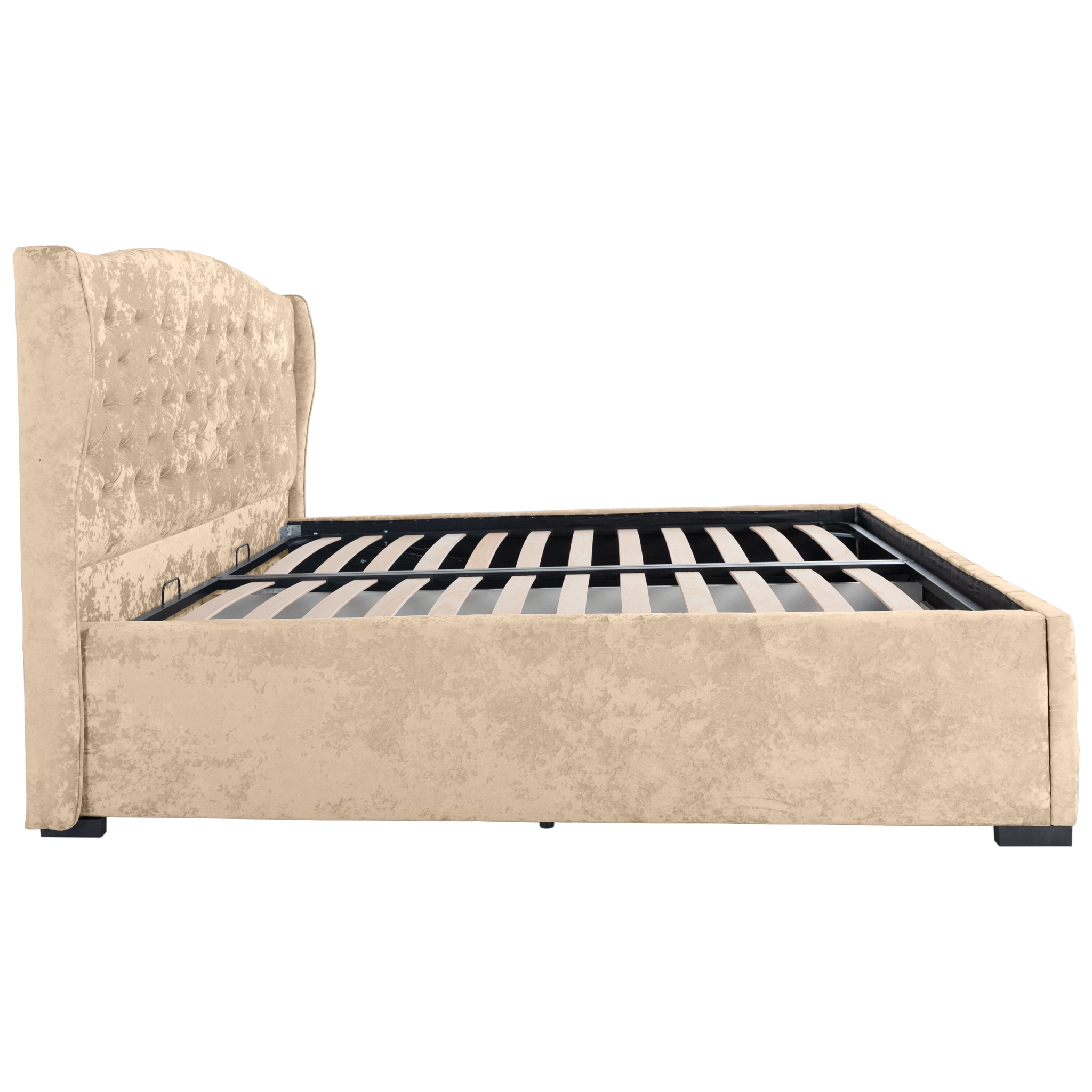 Pat Korso cu saltea - Crem - 160 x 200 [7]