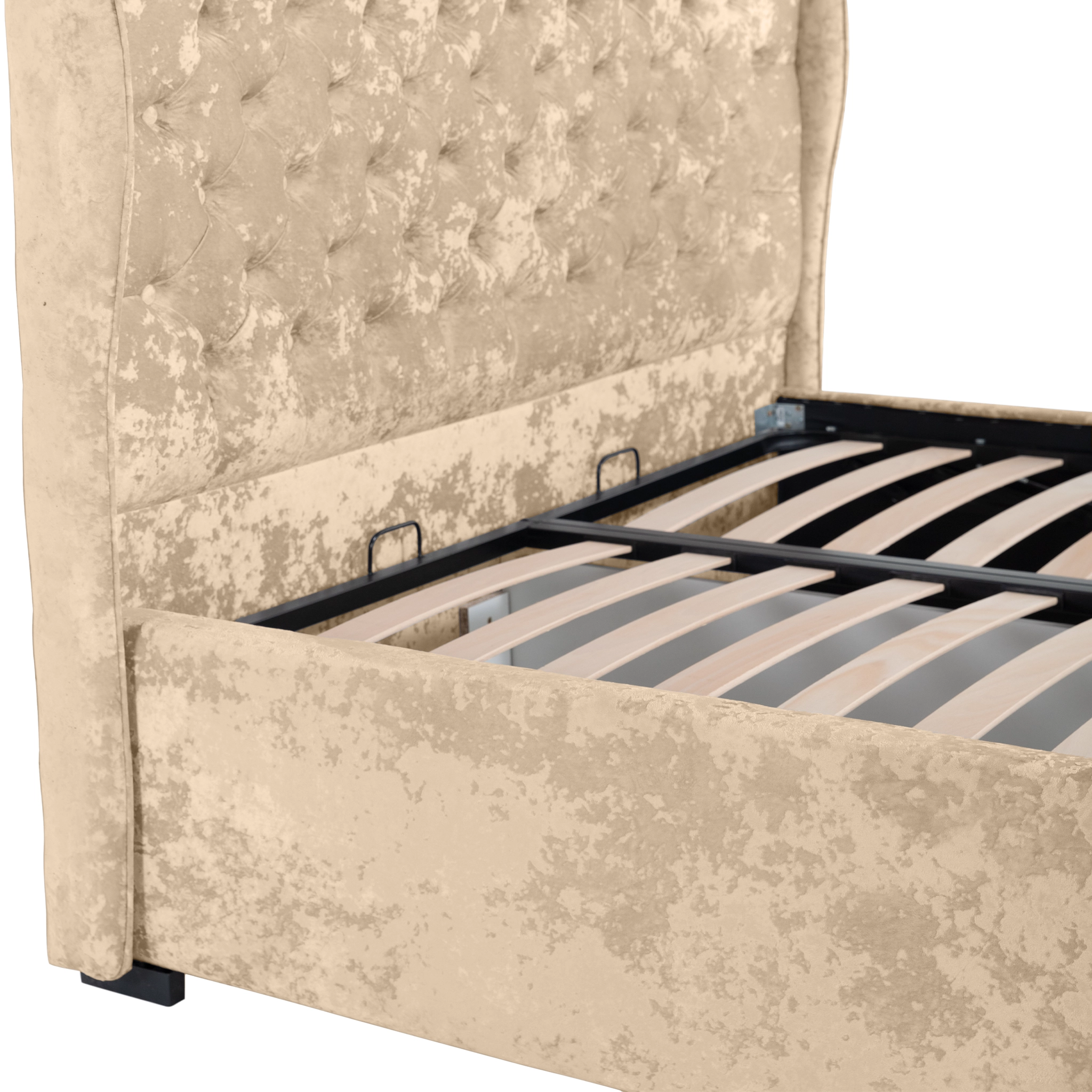 Pat Korso cu saltea - Crem - 160 x 200 [11]