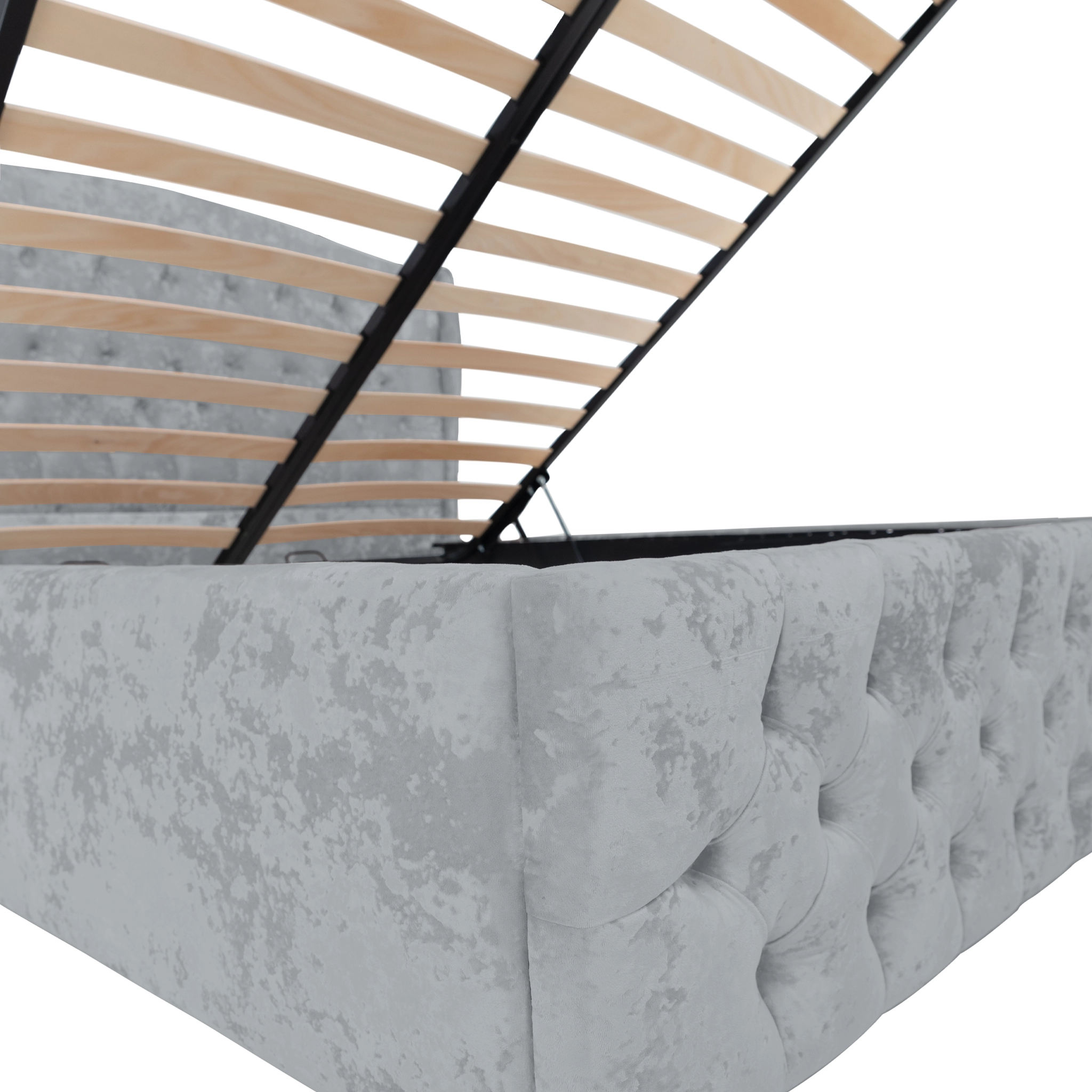 Pat Korso cu saltea - Gri 70 - 140 x 200 [12]