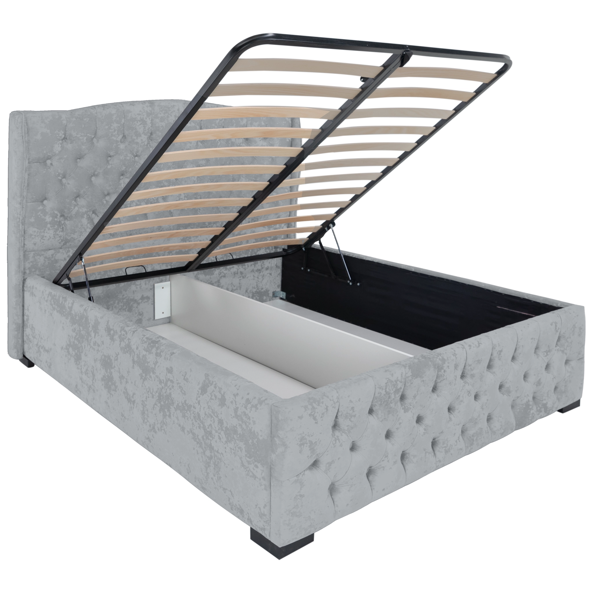 Pat Korso cu saltea - Gri 70 - 160 x 200 [7]