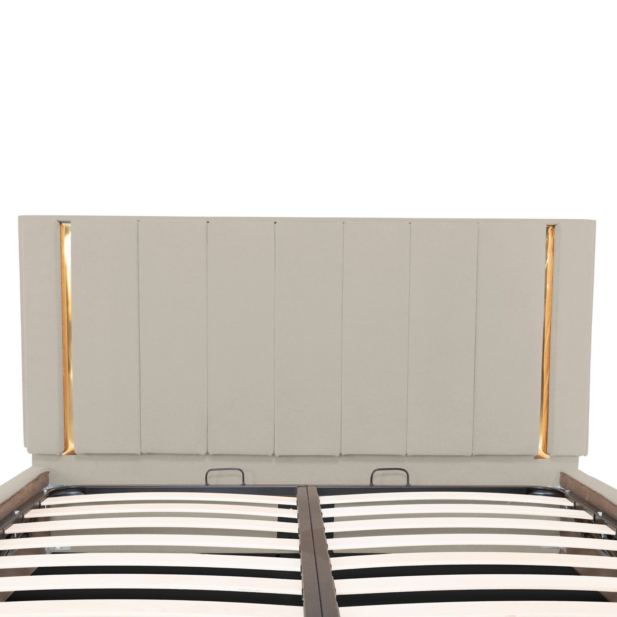 Pachet pat leon ivoire cu saltea inclusa Melissa 140x200 cm [17]