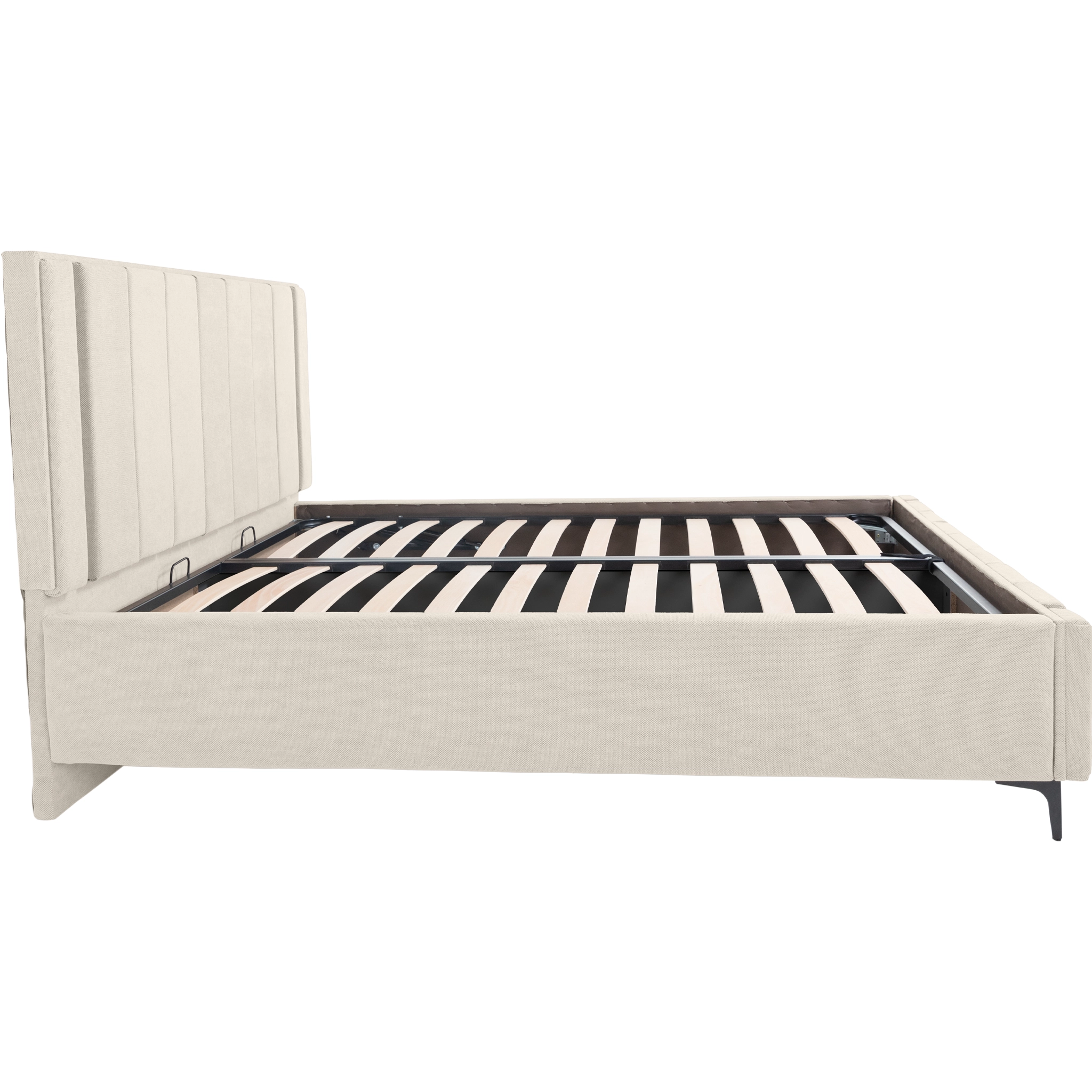 Pachet pat leon ivoire cu saltea inclusa Melissa 180x200 cm [13]