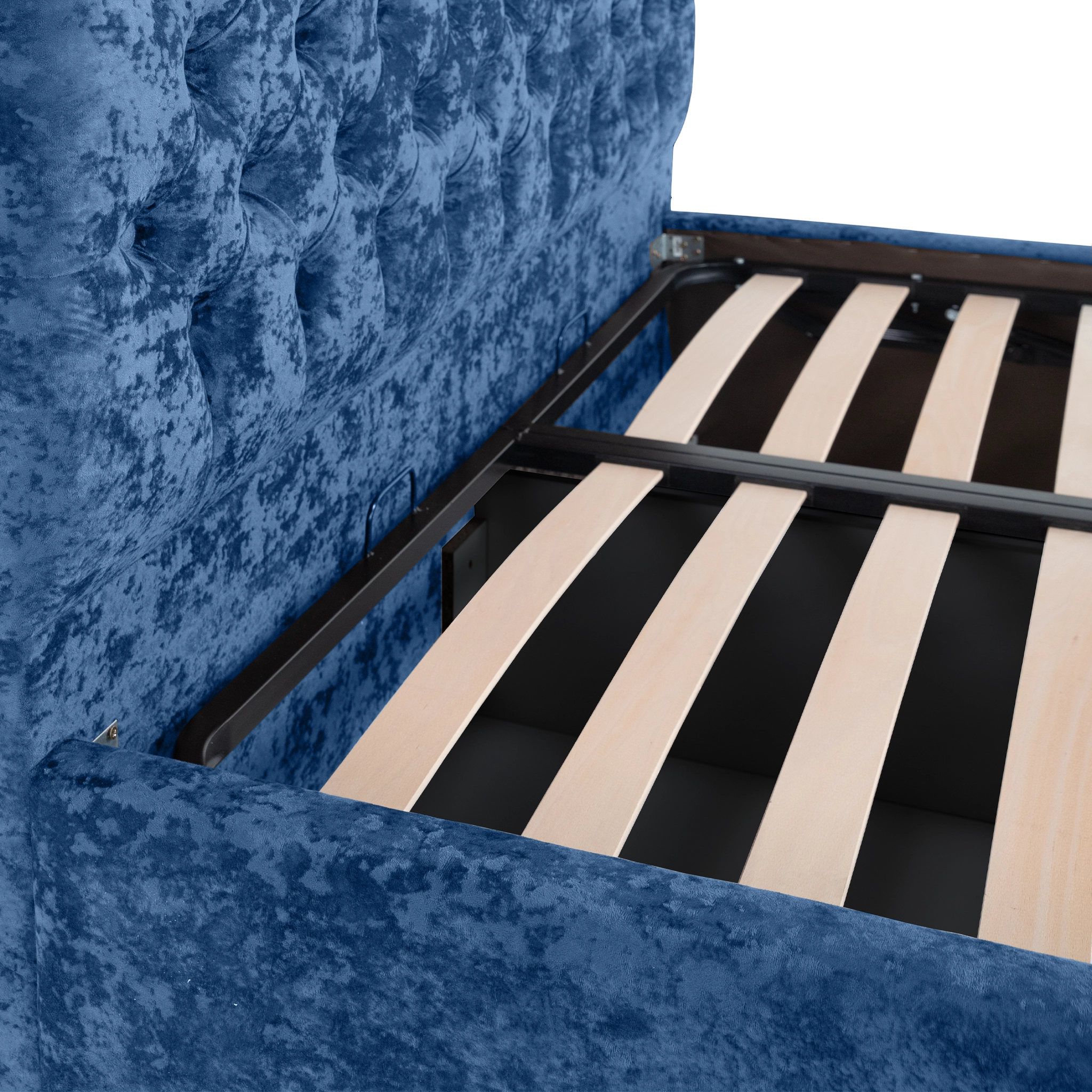Pat Mega cu saltea - Albastru - 160 x 200 [8]
