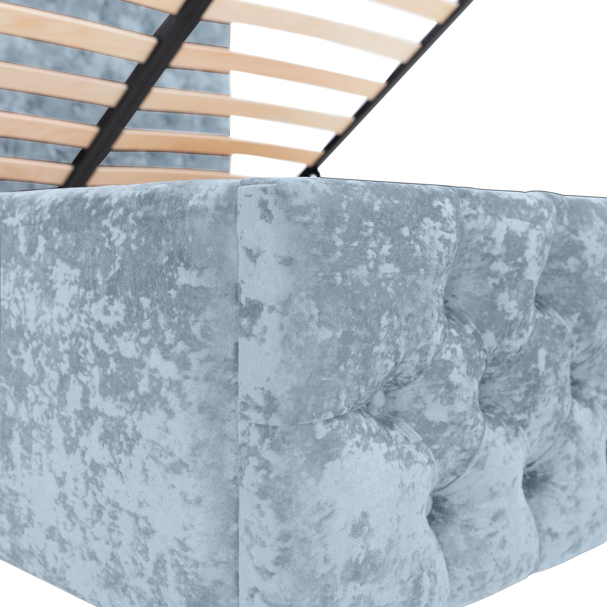 Pat Mega cu saltea - Gri Albastrui - 180 x 200 [13]