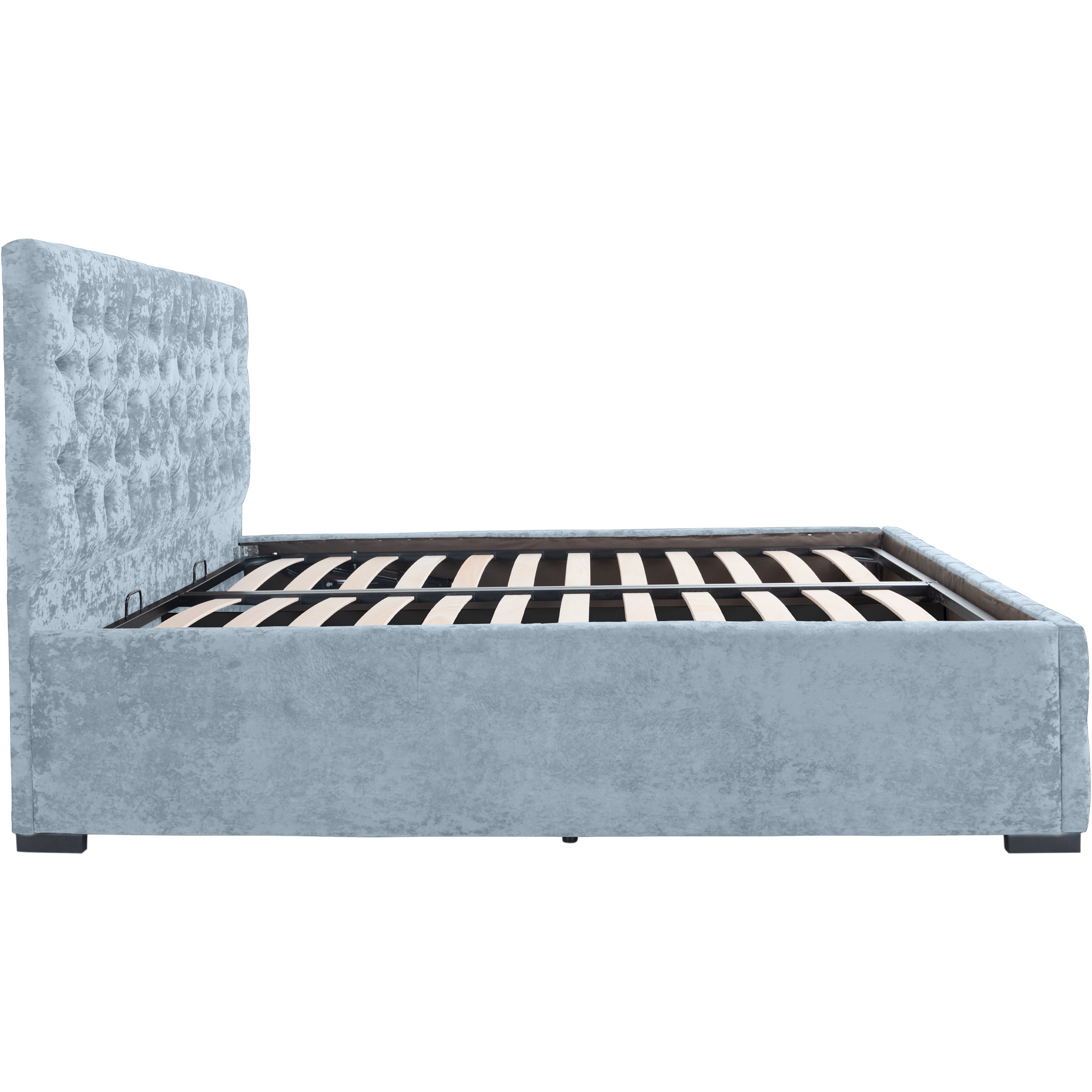 Pat Mega cu saltea - Gri Albastrui - 180 x 200 [7]