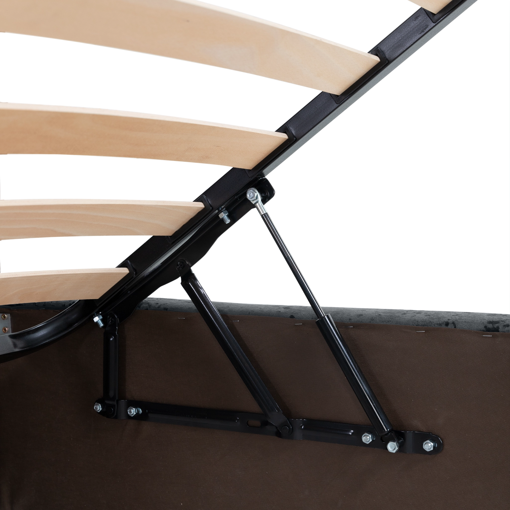 Pat Mega cu saltea - Gri Inchis - 140 x 200 [14]