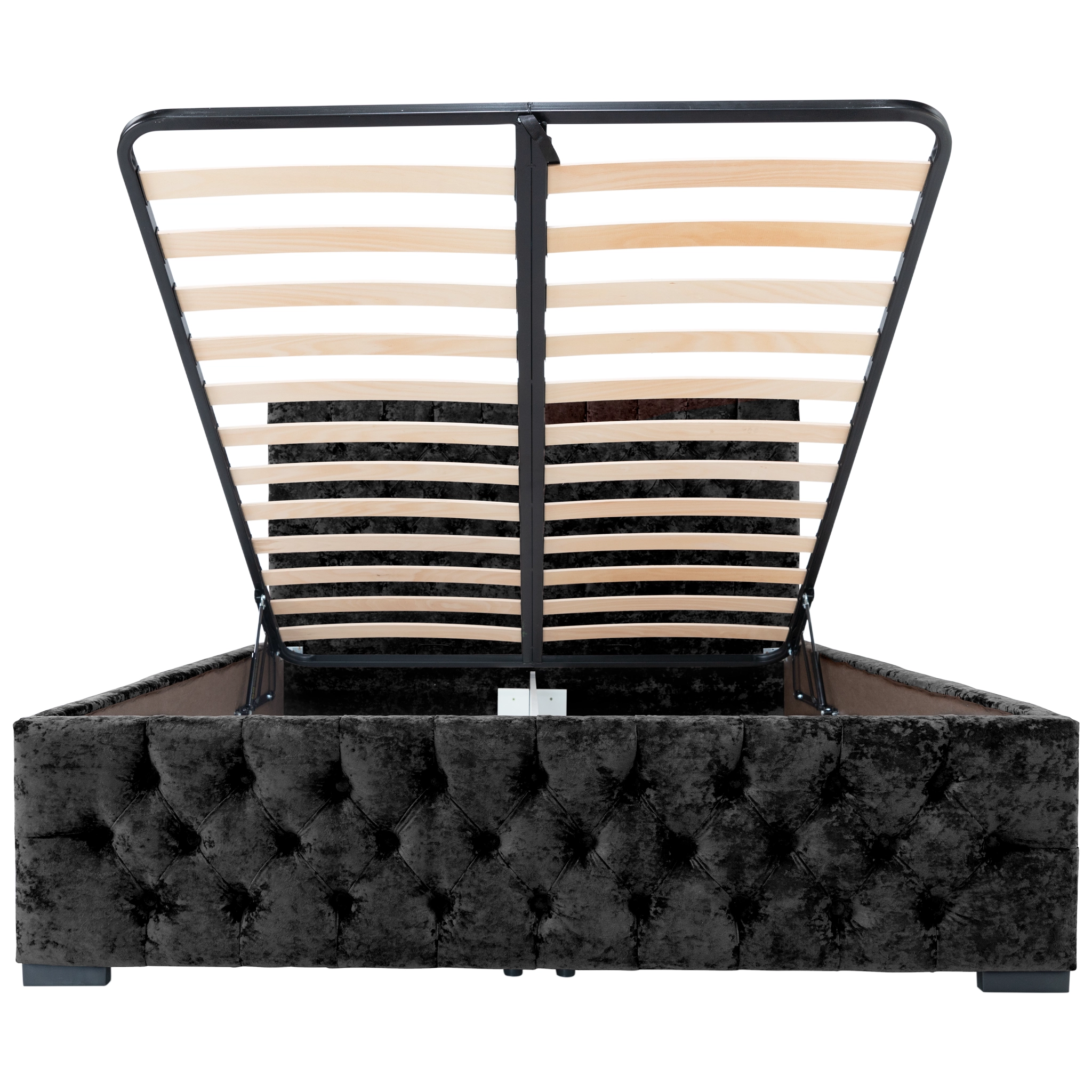 Pat Mega cu saltea - Negru - 180 x 200 [12]