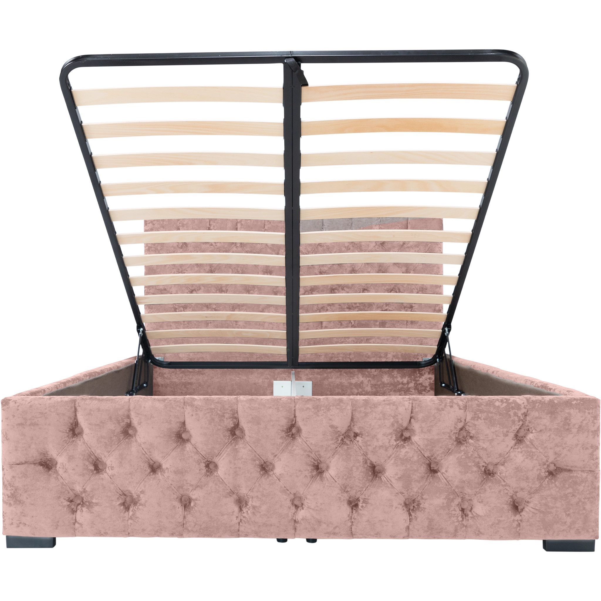 Pat Mega cu saltea - Roz - 160 x 200 [12]