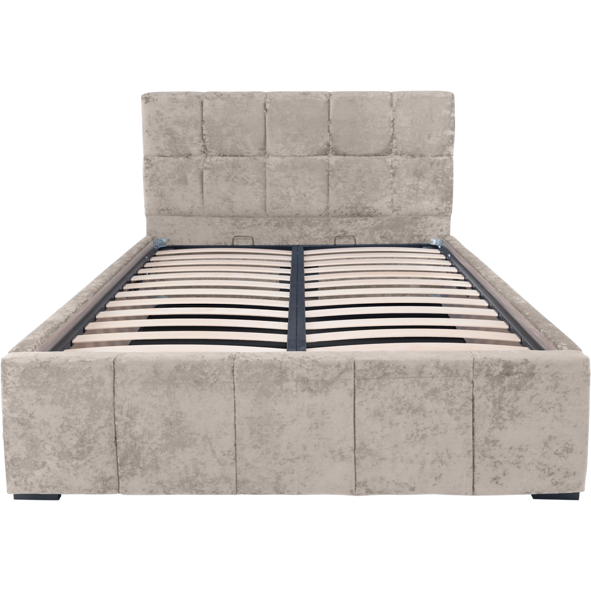 Pat Nora cu saltea - Grej - 160 x 200 [2]
