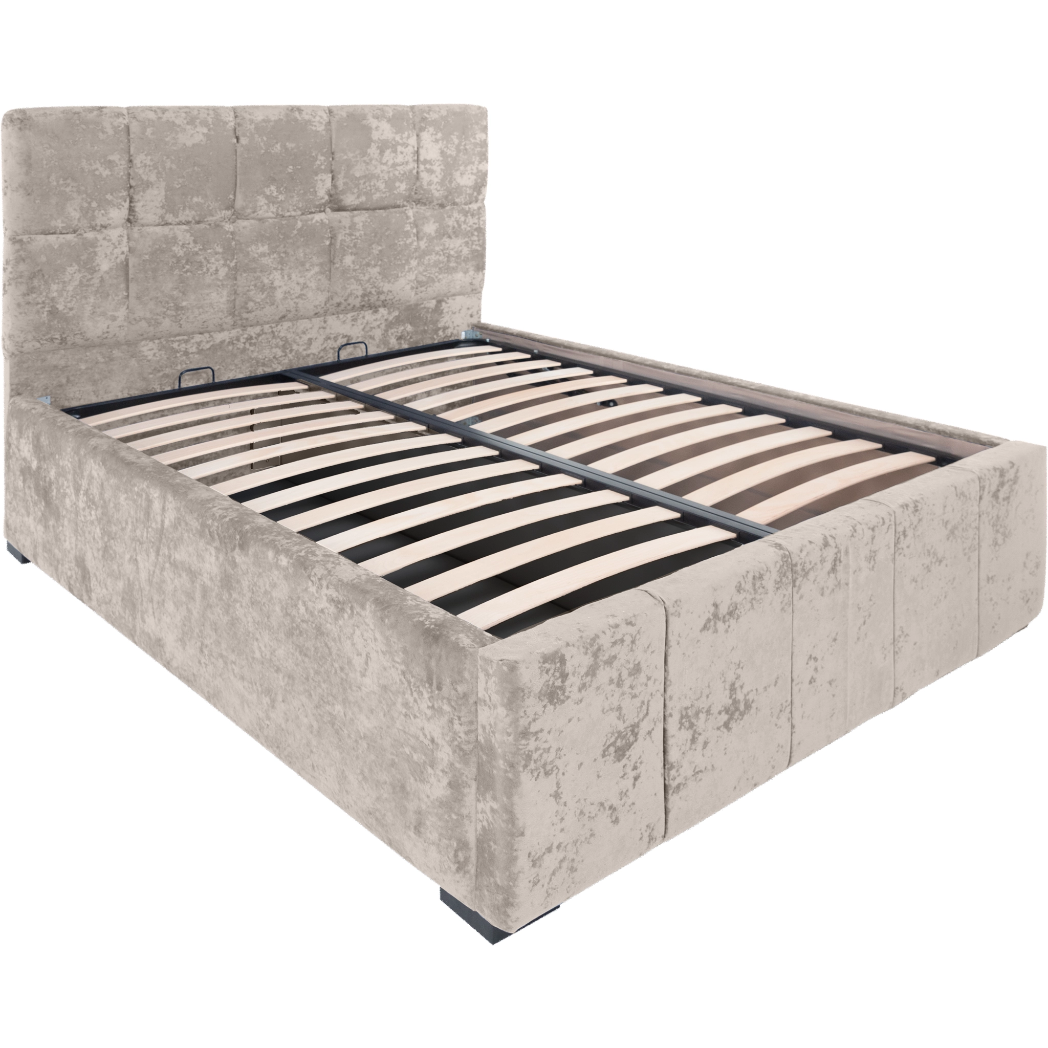 Pat Nora cu saltea - Grej - 160 x 200 [5]