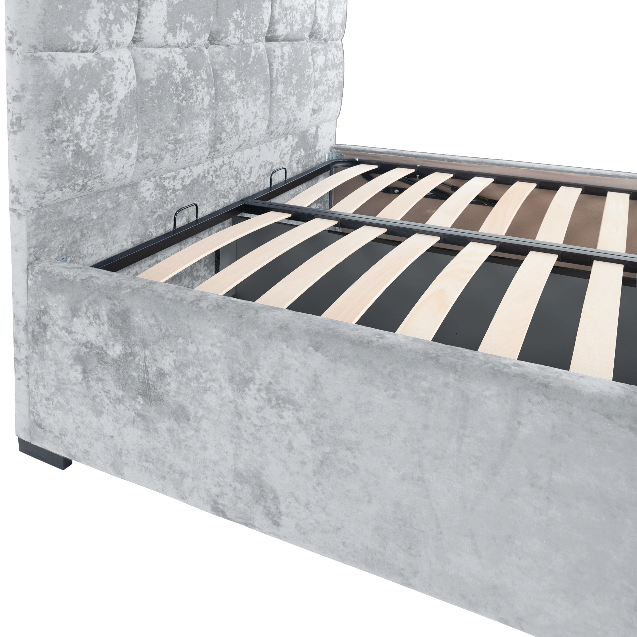 Pat Nora cu saltea - Gri 30 - 140 x 200 [16]
