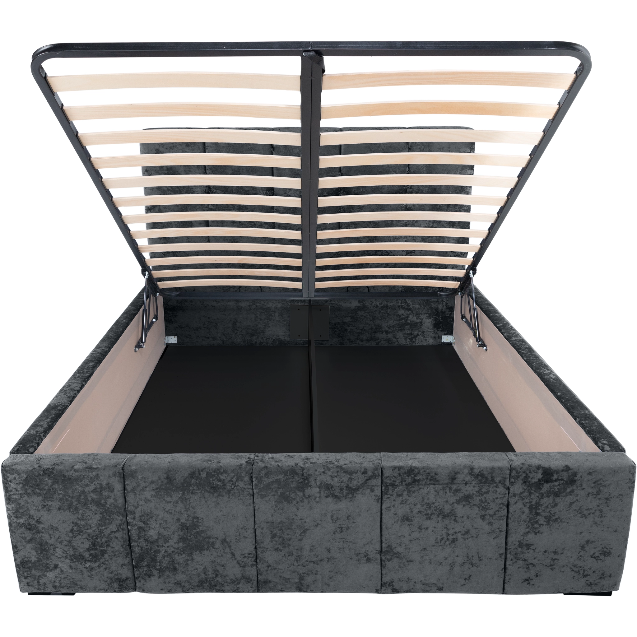 Pat Nora cu saltea - Gri Inchis - 160 x 200 [3]