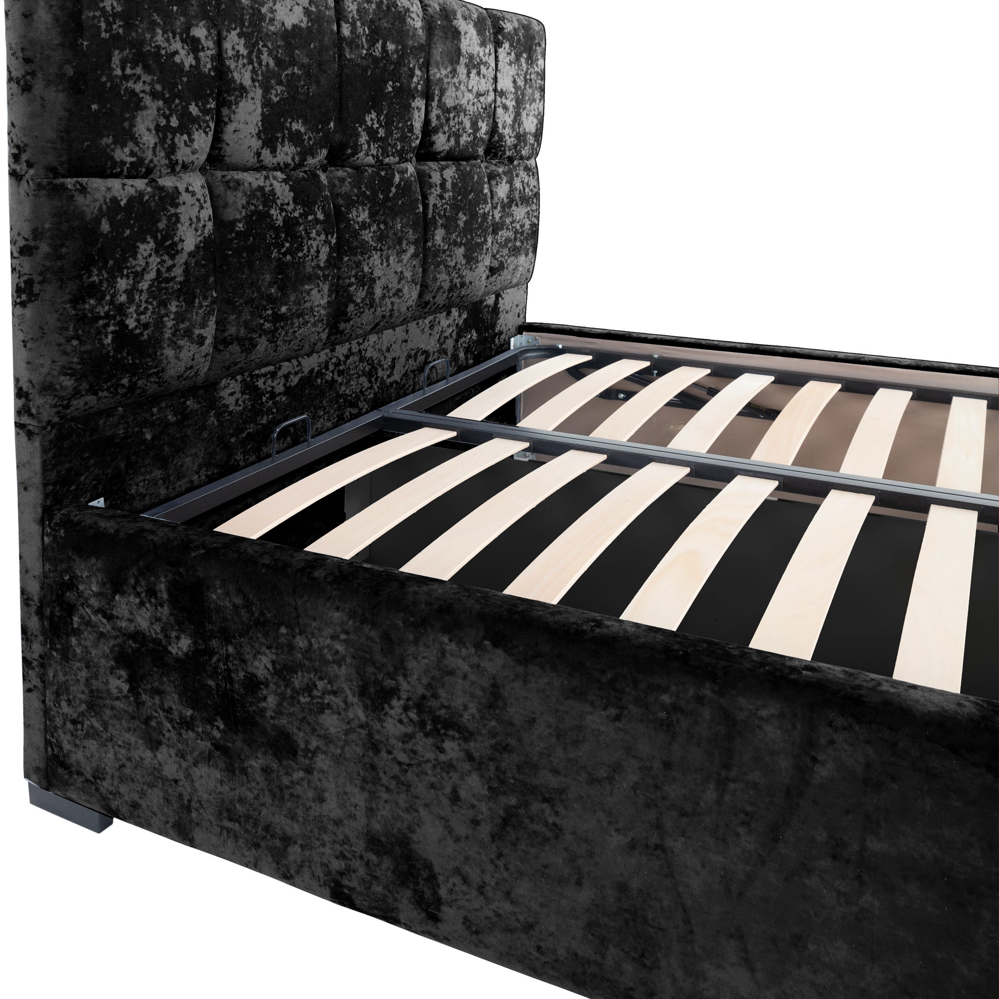 Pat Nora cu saltea - Negru - 140 x 200 [16]