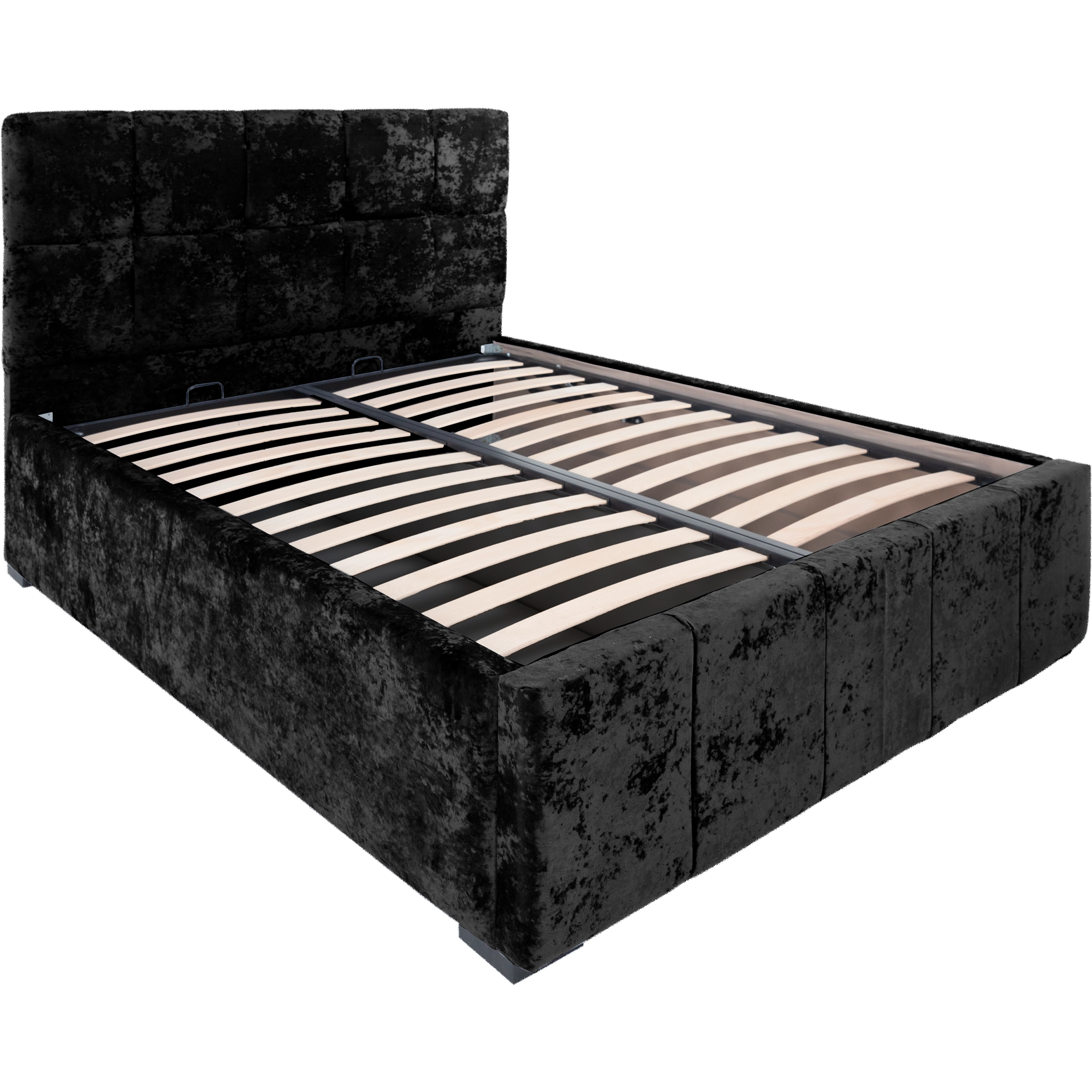 Pat Nora cu saltea - Negru - 140 x 200 [5]