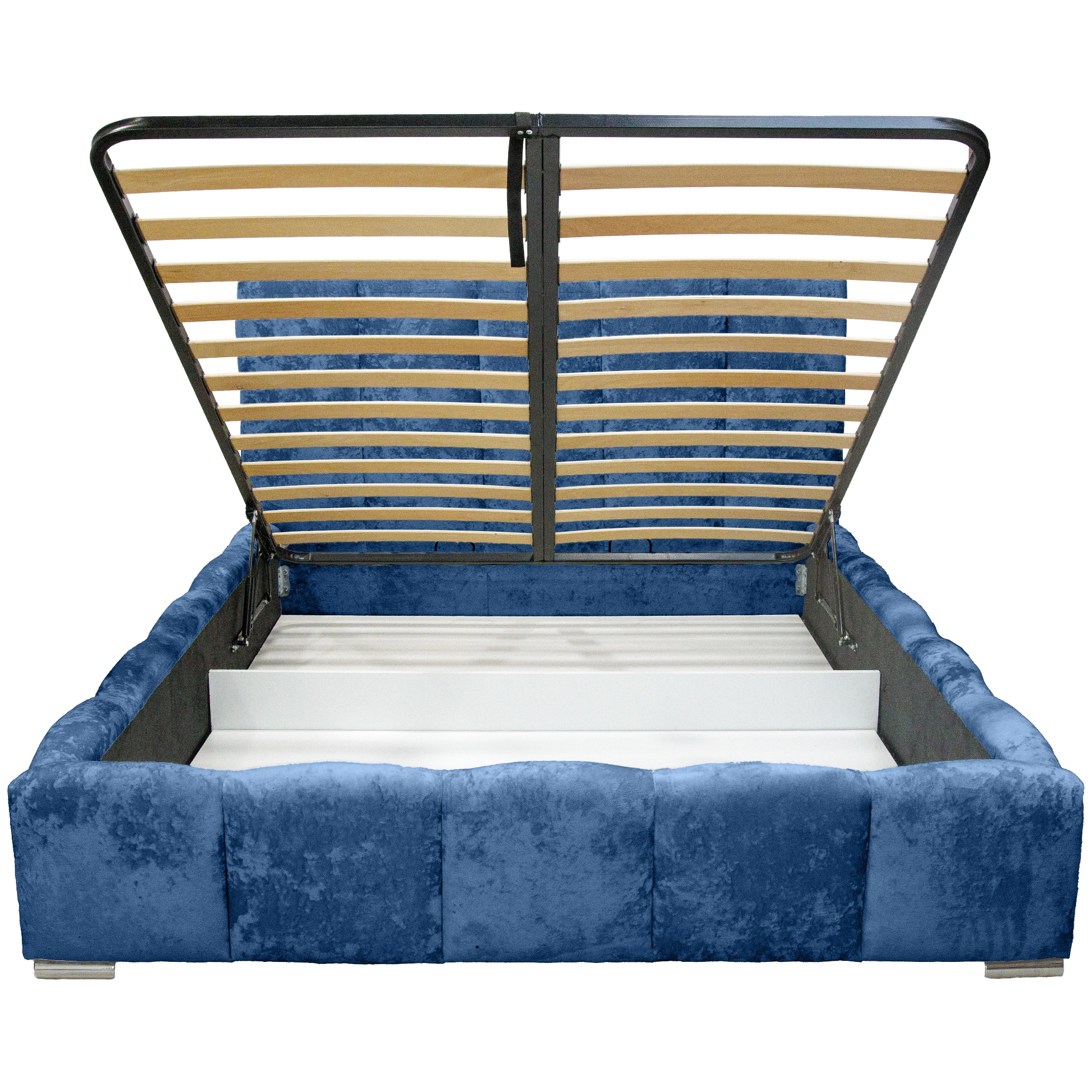 Pat Riviera cu saltea - Albastru - 140 x 200 [3]