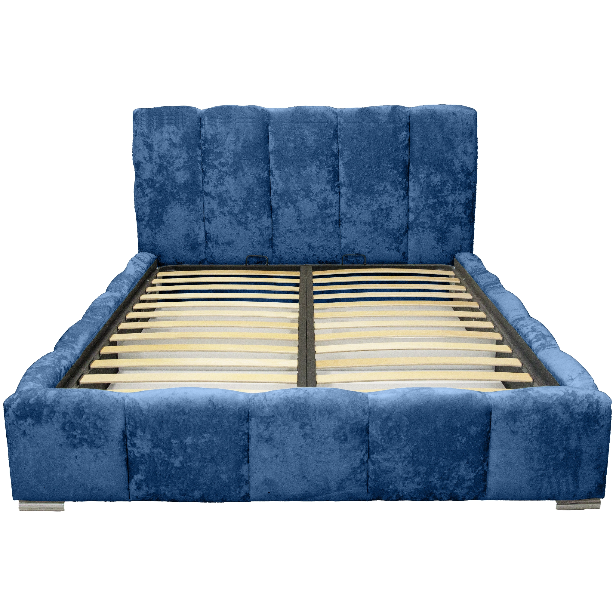 Pat Riviera cu saltea - Albastru - 180 x 200 [2]