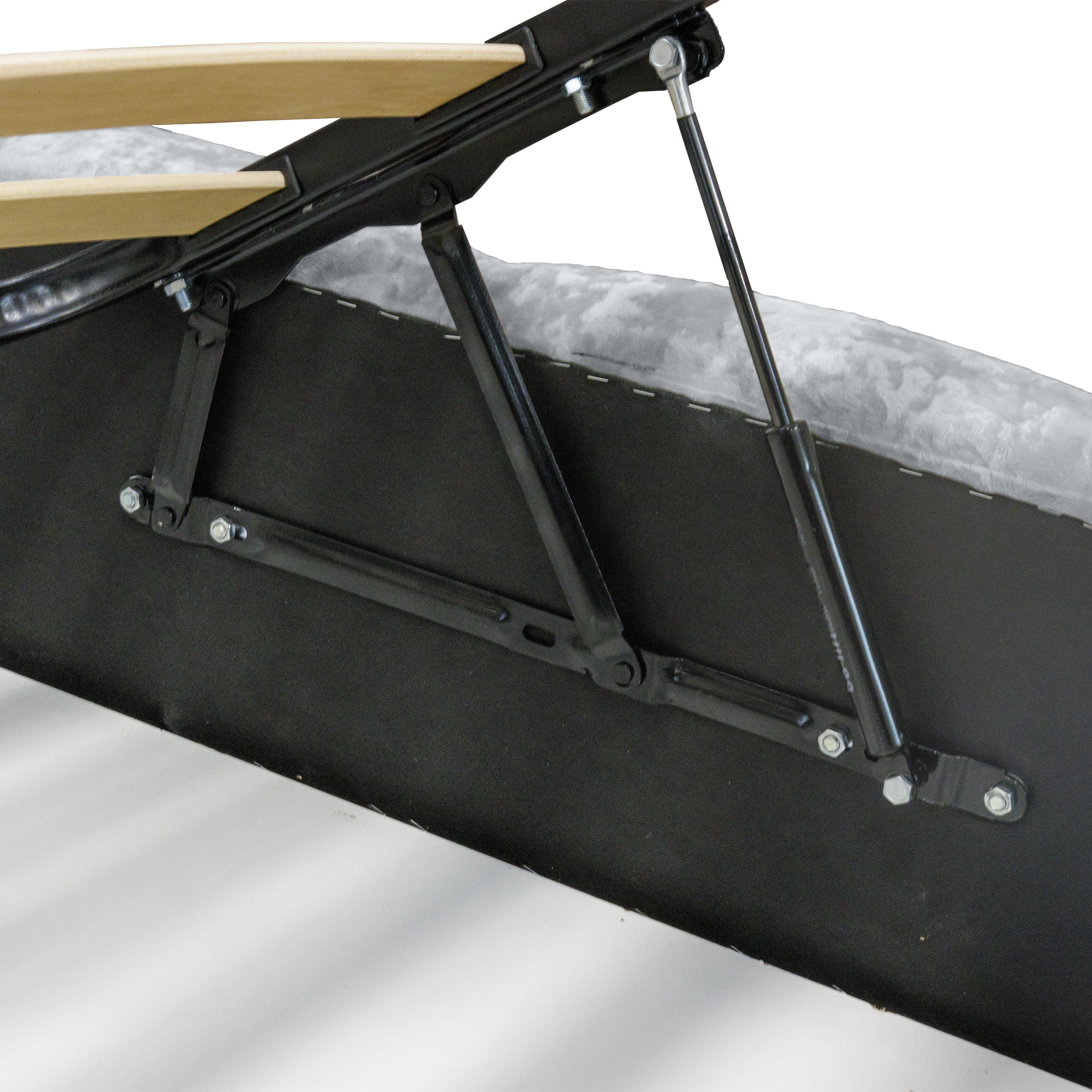 Pat Riviera cu saltea - Gri 30 - 180 x 200 [10]
