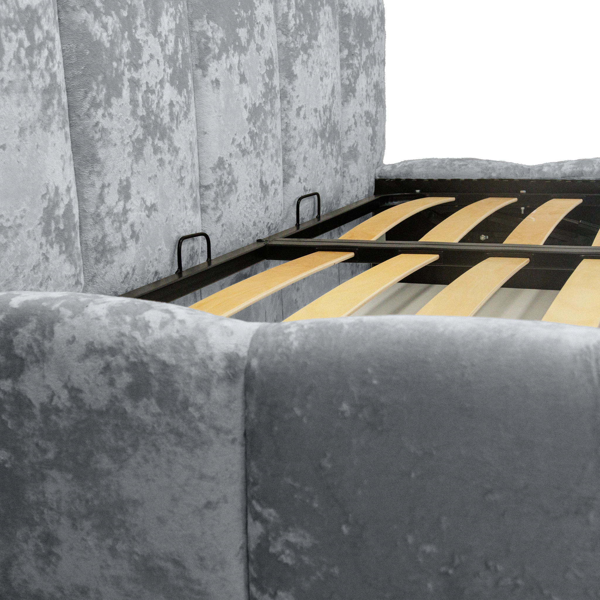 Pat Riviera cu saltea - Gri 70 - 140 x 200 [11]