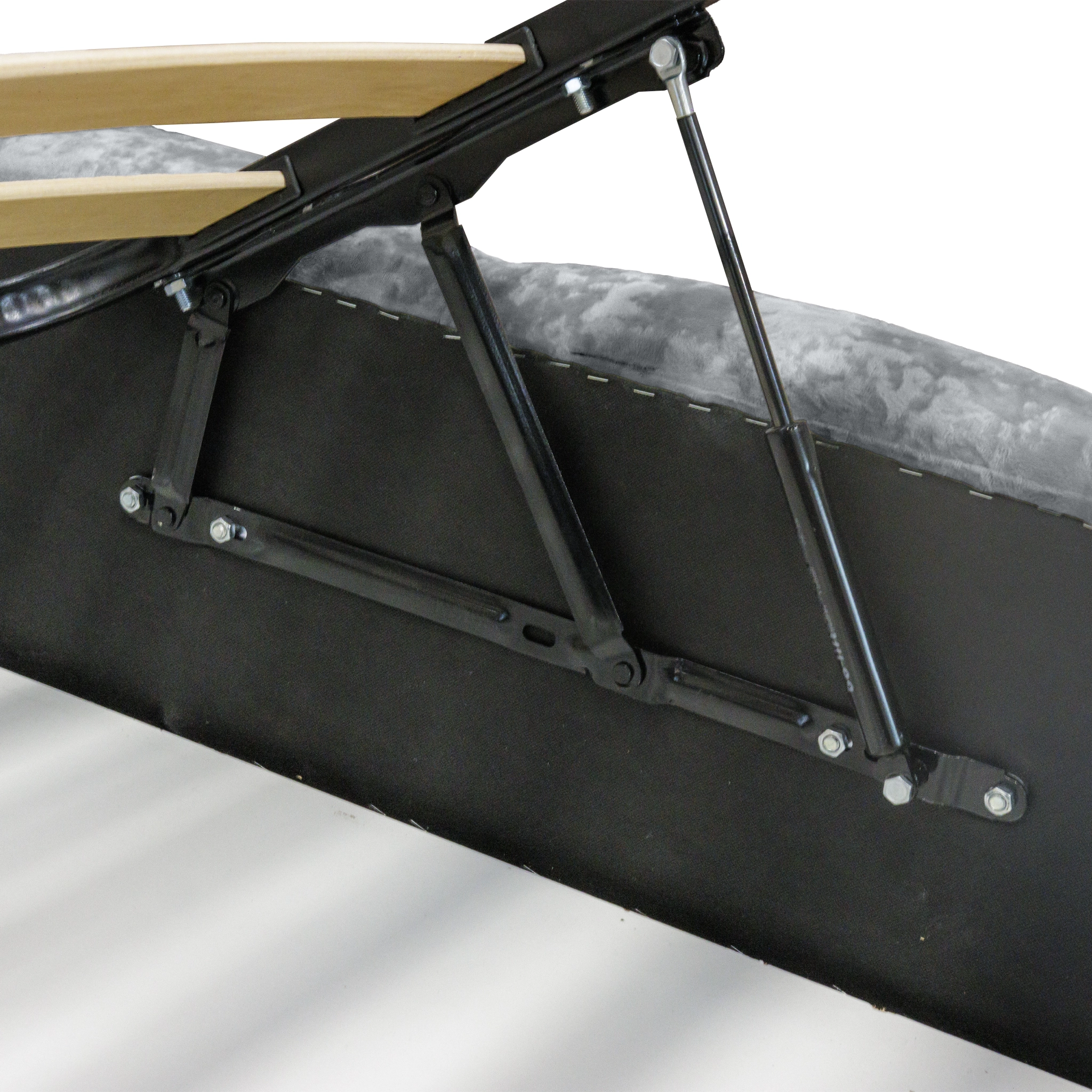 Pat Riviera cu saltea - Gri 70 - 180 x 200 [10]