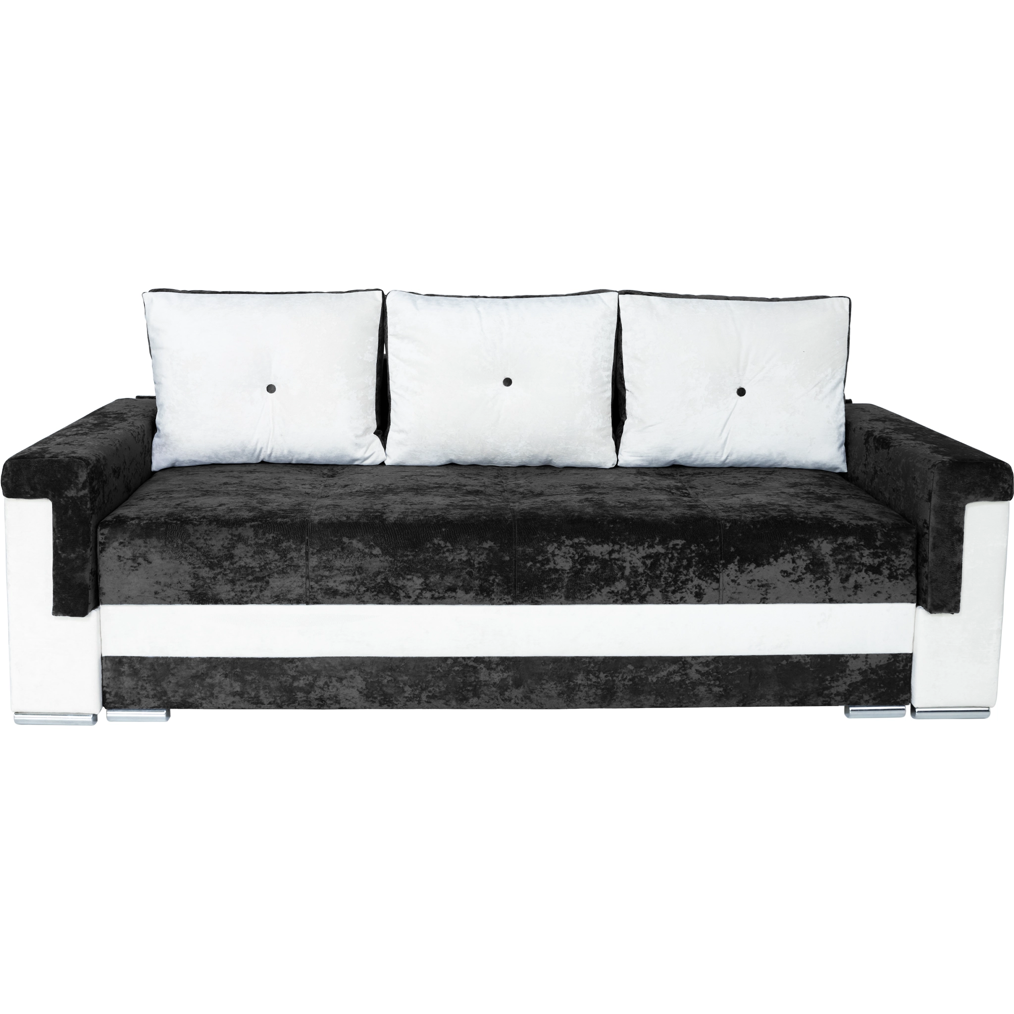 CANAPELE - Canapea Gina M1 - Negru