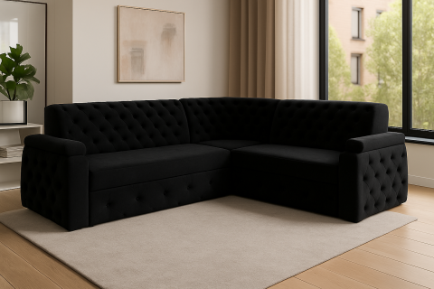 COLTARE - Coltar Flora - Negru