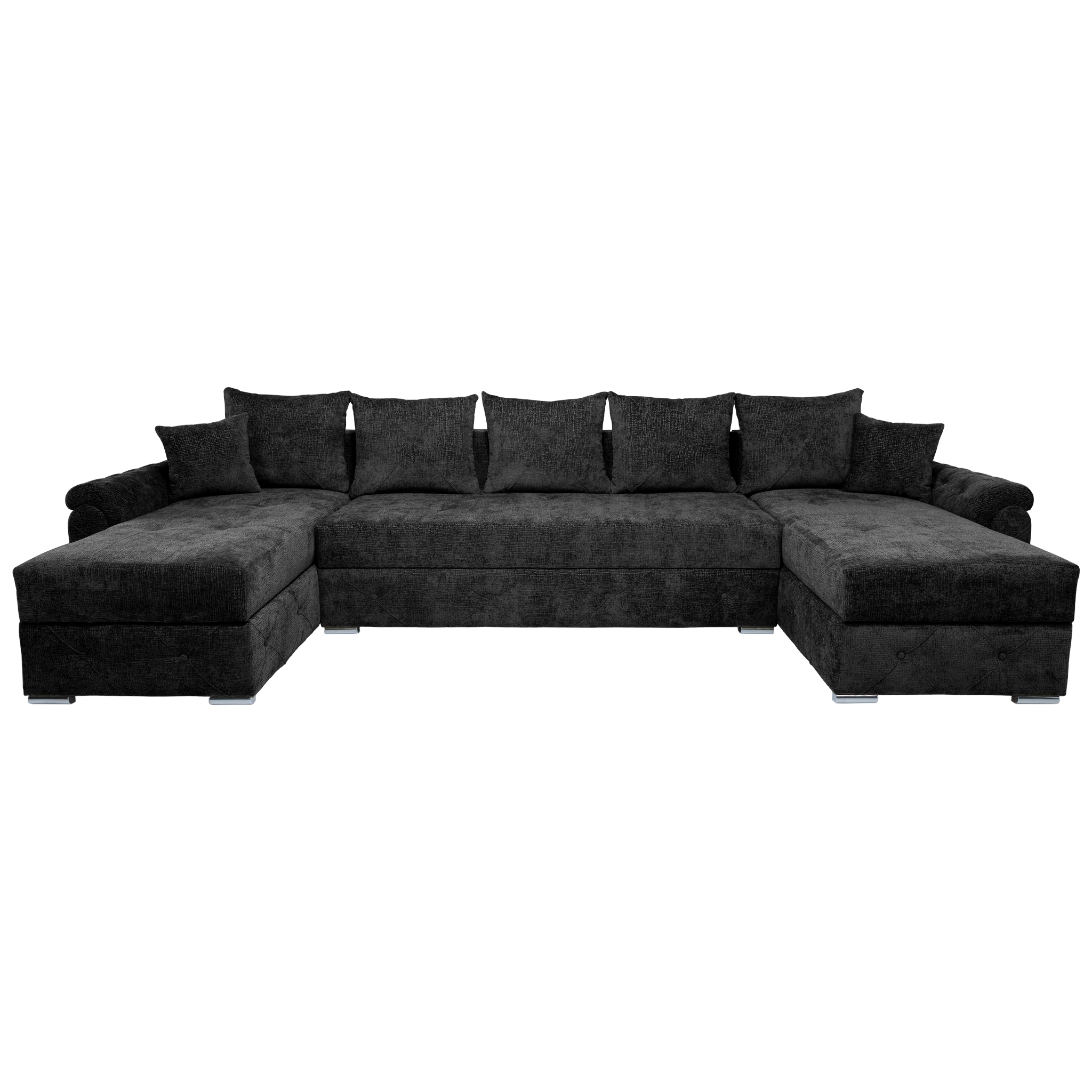 LIVING - Coltar Yza U - Negru