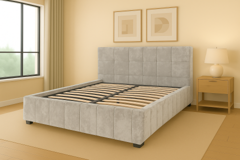 Produse - Pat Nora - Gri 30 - 160 x 200