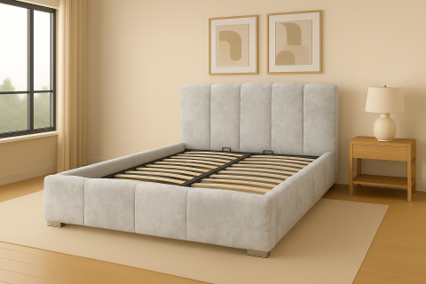Produse - Pat Riviera - Gri 30 - 140 x 200