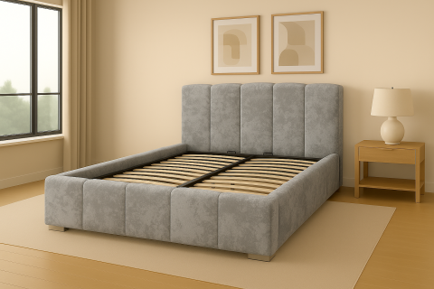 Produse - Pat Riviera - Gri 70 - 160 x 200