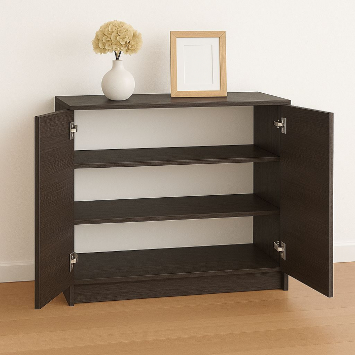 Comoda 2 usi, 100x85x40 cm, Wenge, Pal 18 mm [2]