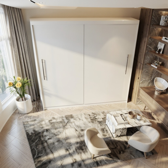 Dressing Alex, 160x60x200cm, Alb, Pal 18 mm [3]