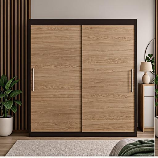 Dressing Alex, 160x60x200cm, Wenge-Sonoma, Pal 18 mm [3]