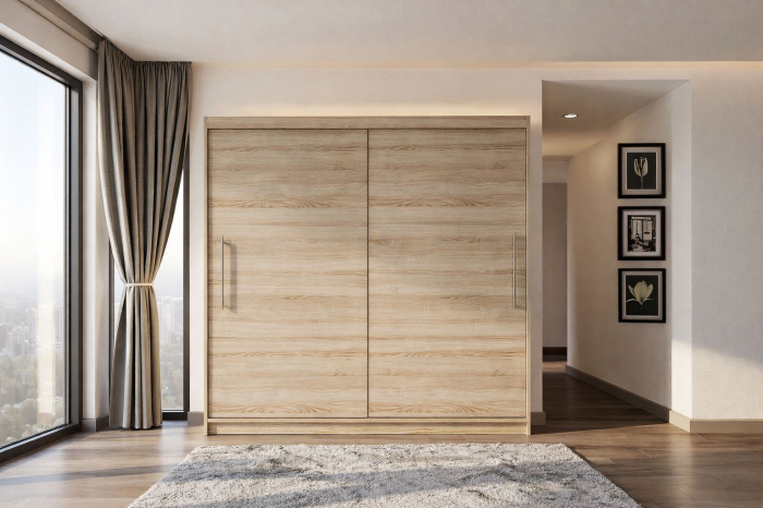 Dressing Alex,160x60x200cm, Sonoma, Pal 18 mm [2]