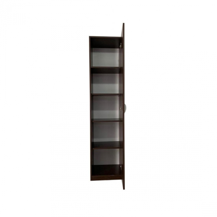 Dulap tip Soldat, 197x45x50cm, 4 polite, Wenge, Pal 18 mm [2]