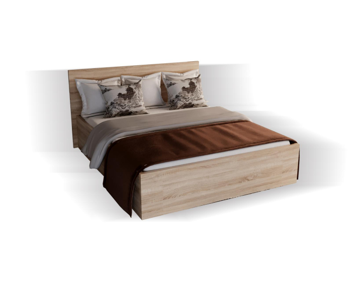 Pat Elis, 140x200 cm, Stejar Sonoma, Pal 18 mm [6]