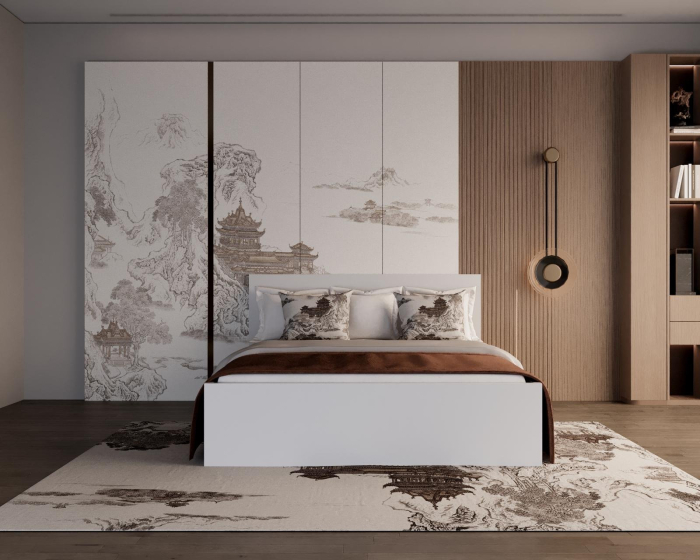 Pat Elis, 160x200 cm, Alb, Pal 18 mm [2]