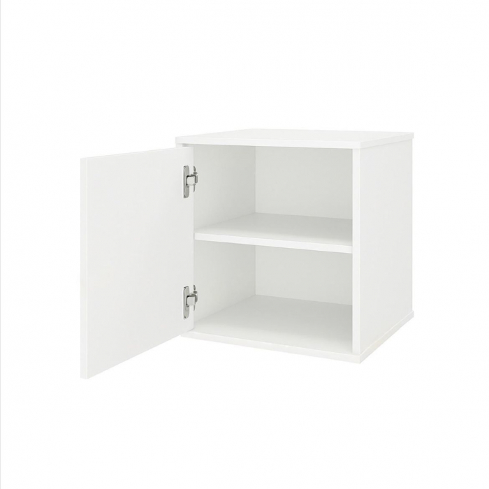 Set 2 noptiere, 45x40x40 cm, Alb, Pal 18 mm [3]