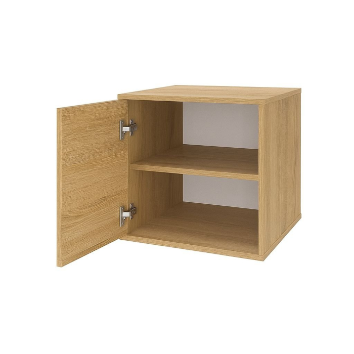 Set 2 noptiere, 45x40x40 cm, Stejar Sonoma, Pal 18 mm [3]