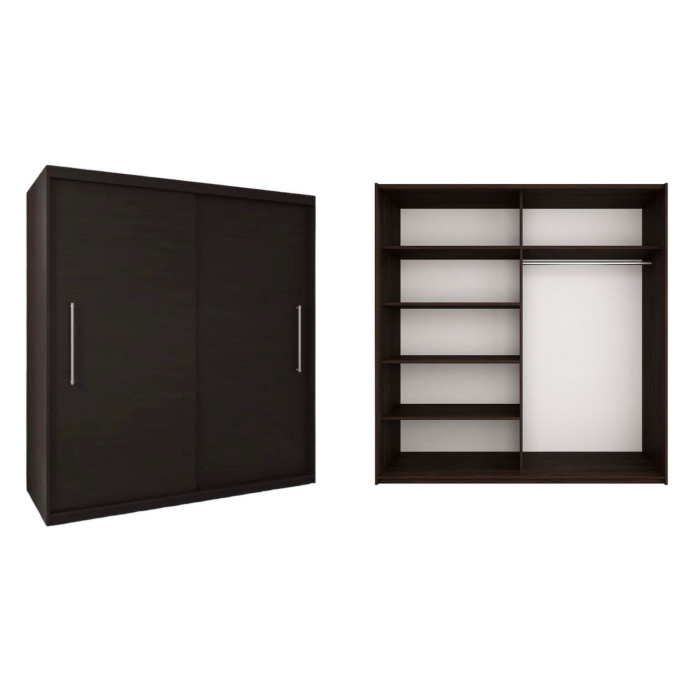 Set Dormitor Elis, 180x200cm, Wenge, Pal 18 mm [6]