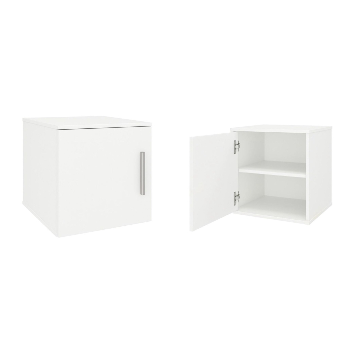 Set Dormitor Melissa, Pat Cami Crem 140x200cm, DR. Sebastian Sonoma+ Alb, Pal 18 mm [8]