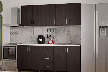 Bucatarie Ritta, 200 cm L, Wenge, Pal 18 mm [3]