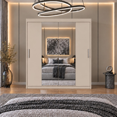 Dressing Alex, 140x60x200cm, cu oglinda, Casmir, Pal 18 mm [4]