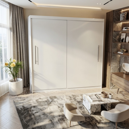 Dressing Alex, 140x60x200cm, Alb, Pal 18 mm [1]