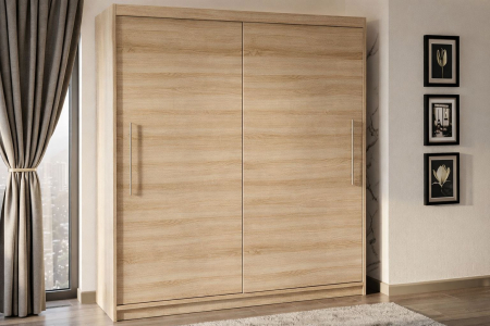 Dressing Alex, 160x60x200cm, Stejar Sonoma, Pal 18 mm