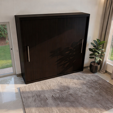 Dressing Alex, 160x60x200cm, Wenge, Pal 18 mm [1]